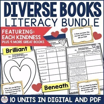 Preview of Black History Month Book Companions Bundle Reading Activities Writing Prompts