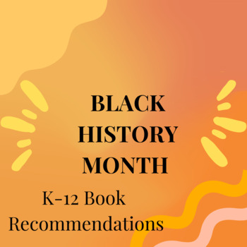 Preview of Black History Month Book Recommendations 