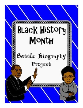 Preview of Black History Month Bottle Biography Project