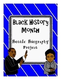 Black History Month Bottle Biography Project
