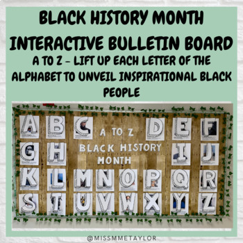 Preview of Black History Month - Interactive Bulletin Board