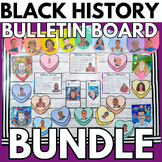 Black History Month Bulletin Board Bundle | Posters, Activ