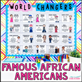 Black History Month Bulletin Board - Famous African Americ