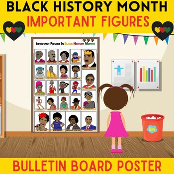 Preview of Black History Month Bulletin Board Poster
