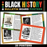 Black History Month Bulletin Board Posters | 20 black hist