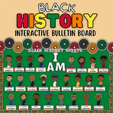 Black History Month Bulletin Board - SEL - Interactive