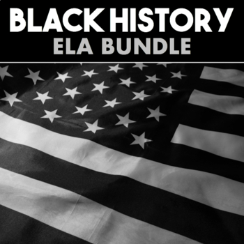 Preview of Black History Month ELA Activities