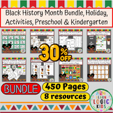 Black History Month Bundle, Holiday, Activities, Preschool