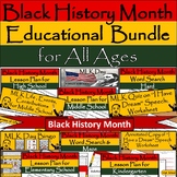 Black History Month Bundle:Lesson Plans,Activities,Puzzle 
