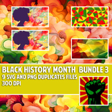 Black History Month Bundle SVG, PNG and JPG Bundle #3