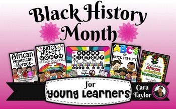 Preview of Black History Month Bundle for Young Learners