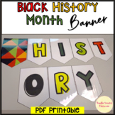Black History Month Banner African American Leaders Bullet