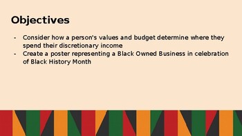 Preview of Black History Month Business Poster