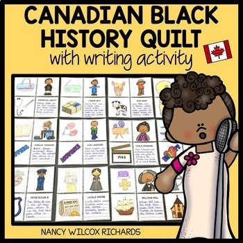Preview of Black History Month Canada Activities with Art and Research