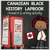 Black History Month Canada Activity with Research Project