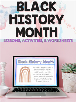 Preview of Black History Month Canada - Digital Activities, Worksheets, Lessons, Readings