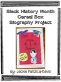Black History Month Cereal Box Biography with Rubric