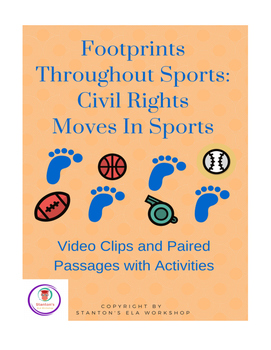 Preview of Paired Passages - African-American Unit on Civil Rights in Sports for ELA (6-12)