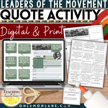 Civil Rights Movement Lesson Plans for Black History Month