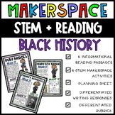 Black History Month Civil Rights STEM Makerspace Task Card