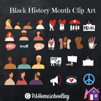Preview of Black History Month Clip Art