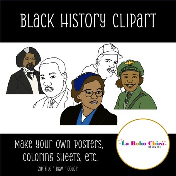 Preview of Black History Month Clipart