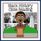 Black History Month Close Reading & Writing Activities  PD