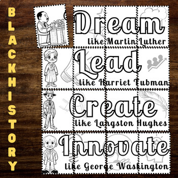 Preview of Black History Month Collaborative Poster: Bulletin Board - BHM Door Decorations