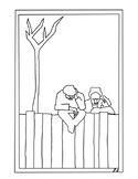 Black History Month Coloring Page - Jacob Lawrence panel 2
