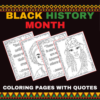 Black History Month / Coloring Pages by carla tod | TPT