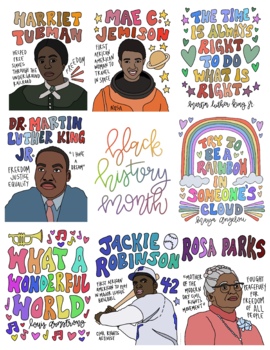 Preview of Black History Month Coloring Pages