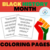 Black History Month Coloring Pages | African American Hist