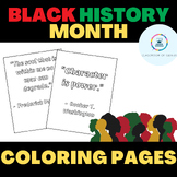 African American Month Coloring Pages | Black History Colo