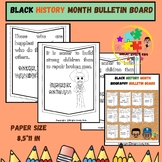 Black History Month Coloring Pages Bulletin Board Posters