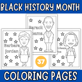 Black History Month Coloring Pages - African American Hist