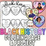 Black History Month Coloring Pages & Project | Valentine's
