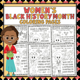 Women's History Month Coloring Pages | Women's Black Histo