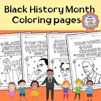 Black History Month Coloring Pages 