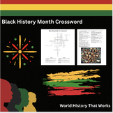 Black History Month Crossword