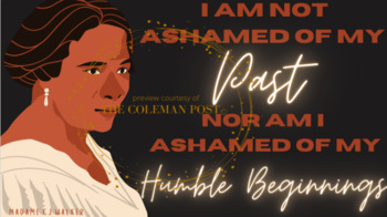 Preview of Black History Month Dialogue Activity ( ✨ Posters/Screen Savers Included! ✨)