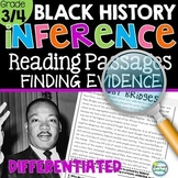 Black History Month Differentiated Reading Passages 3rd Gr