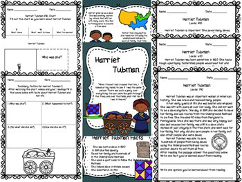 black history month kindergarten worksheets