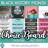 Black History Month:  Digital Choice Board Activity {7-12}