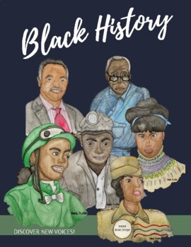 Preview of Black History Month-Discover New Voices! Resources and Booklist included