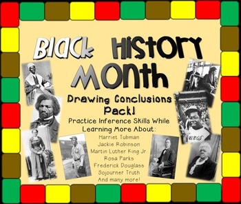 Preview of Black History Month: Drawing Conclusions Bundle + Bonus MLK!