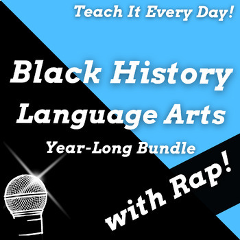 Preview of Black History Month ELA with Rap Songs and Beyond!