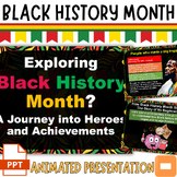 Black History Month Editable PowerPoint & Google Slides fo