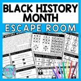 Black History Month Escape Room - Task Cards - Reading Com
