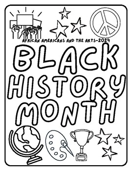 Preview of Black History Month Coloring Sheet, FREE Coloring Page, Black History