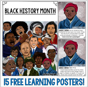 Preview of Black History Month FREE Posters